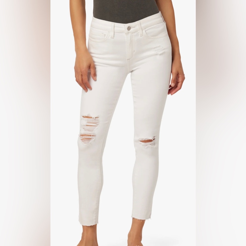 JOE’S JEANS | White Skinny Ankle